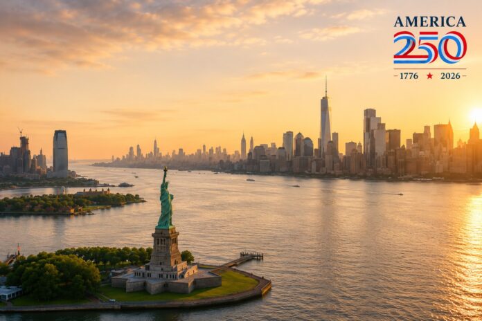 La Estatua de la Libertad y el Lower Manhattan sintetizan parte de la historia de Estados Unidos y de la ciudad de Nueva York, escenario de esta serie periodística dedicada a la gobernanza, las instituciones y la ciudadanía. Foto: Imagen referencial.