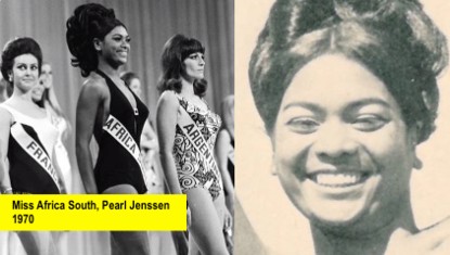 Foto: Pearl Jenssen, Miss Africa South, 1970. https://www.youtube.com/watch?v=rG4YvVJSDlQ